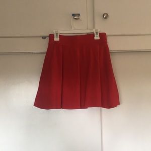 red skirt